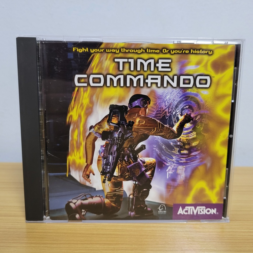 Time Commando by Activision Vintage PC Game on CD-ROM 1996